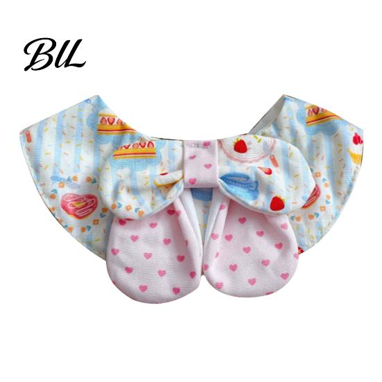 Pet Bib Strawberry Cake Cat Adjustable Snap Button Striped Dog Bandana Cute Birthday Party for Cats Small Medium Dogs S розовый