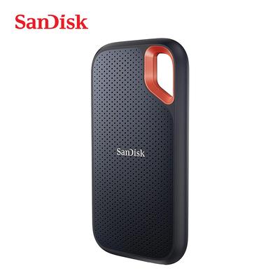 SanDisk Extrémní přenosný SSD Až 1050 MB/s USB-C USB 3.2 Gen 2 IP65 Odolnost proti vodě a prachu Externí SSD