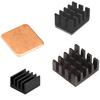 Easycargo Raspberry Pi 4 Heatsink Kit Aluminum + Copper + 3M 8810 Thermal Conductive Adhesive Tape for Cooling Cooler Raspberry Pi 4 B, 3 B+, Pi 3 B,