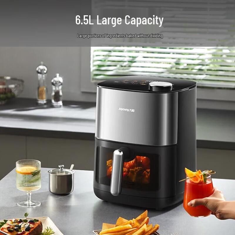 Joyoung KL65-V576 6.5L Dual Heat Source Air Fryer CN plug (adapter included)