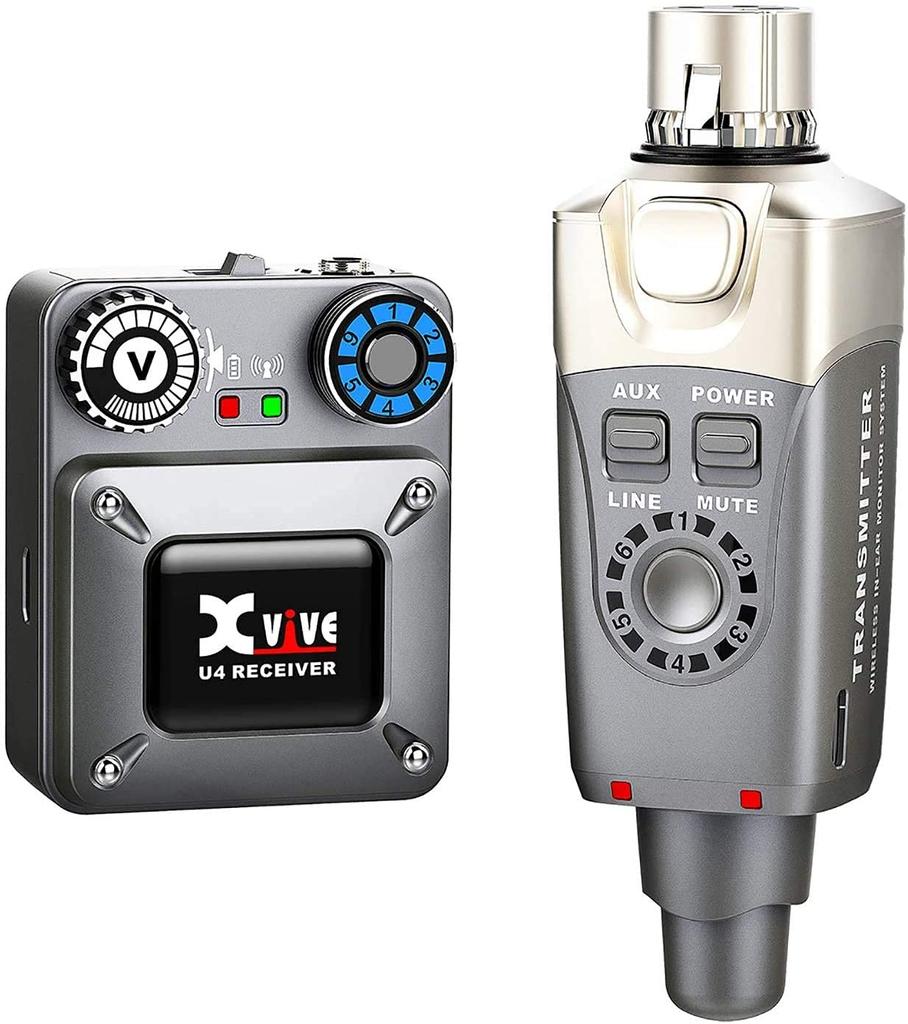XVIVE U4 In-Ear Monitor Wireless System (Receiver and Transmitter Set) XV-U4