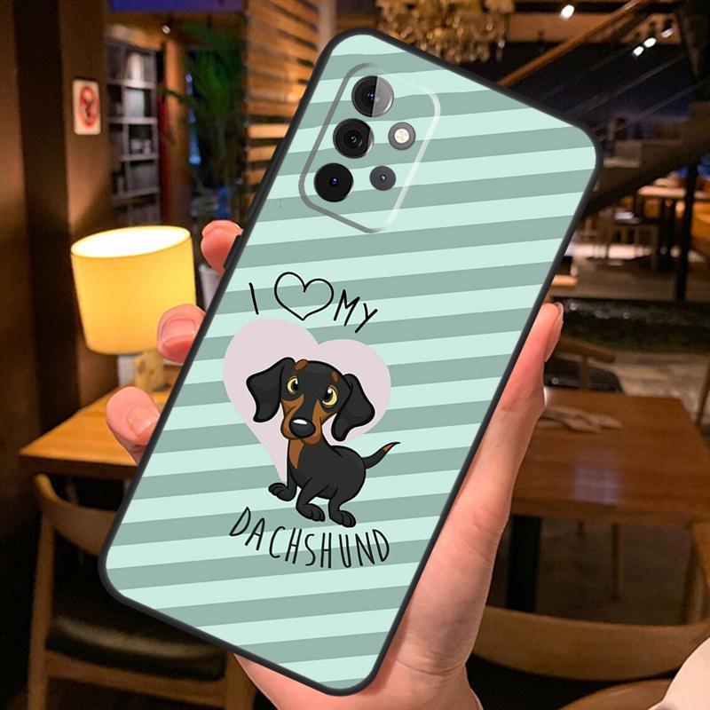 

DACHSHUND Case For Samsung Galaxy A54 A34 A14 A52 A32 A12 A13 A33 A53 A15 A16 A36 A56 A26 A06 A35 A55 Samsung A73 5G