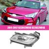 #869R Car Front Bumper Fog Light Headlight Assembly for Hyundai Veloster 2011-2017 Right 92V010 (Transparent)