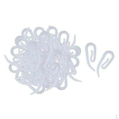50pcs/100pcs Plastic Curtain Hook Valance Hanger for Bathroom/Bedroom