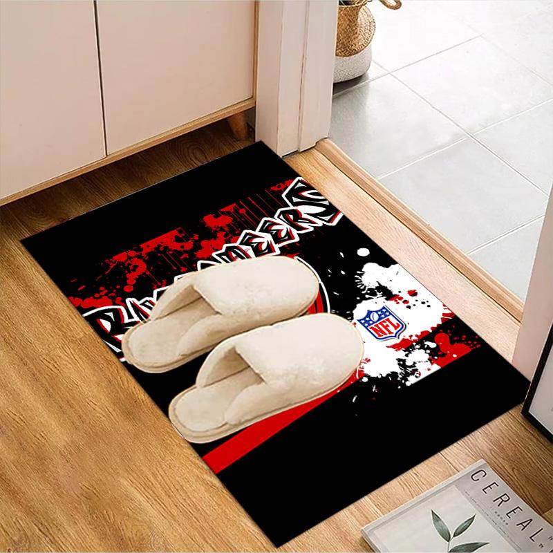 Tampa Bay Buccaneers Logo Rug Game Carpet, Floor Mat for Bedroom Living Room Entryway Rug, Home Decor Idea Gift for Christmas Birthday