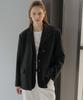 Knownbetter Two-Way Lapel Jacket [Knss05Jk06]_Black