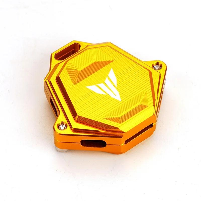 For YAMAHA MT 07 09 03 15 MT125 MT10 MT07 MT09 MT03 Motorcycle Accessories Decoration Key Cover Case Shell Keyring Aluminum