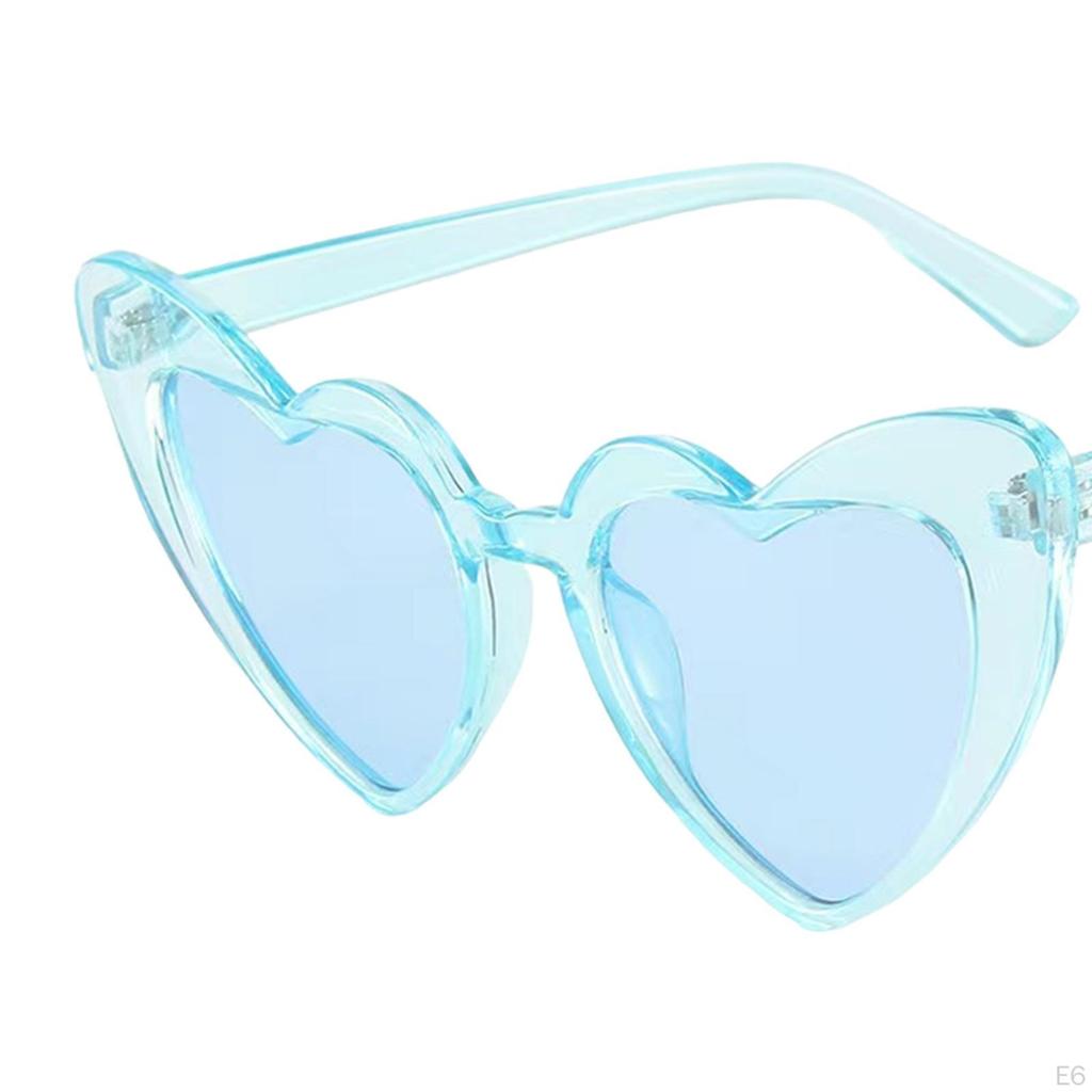 Heart Shaped Sunglasses Creative Sun Glasses for Dress Up Accessory Outdoor