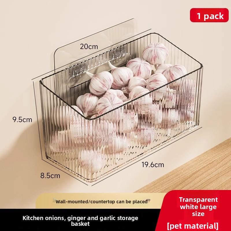 

Ванная Туалет Стена Без пробивки Настенная Кухонная корзина для хранения large 1PC прозрачный