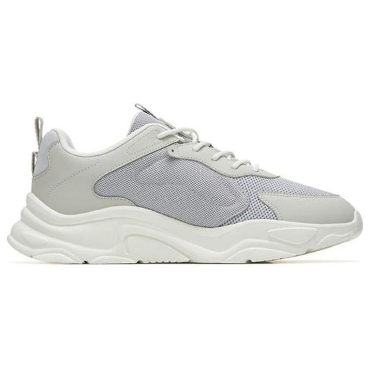 Anta Millennium 2.0 Textile, Synthetic Leather Slip Resistant Abrasion Resistant Low top Casual Shoes Men's Gray 112248891-9