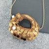 Niche Design Full Diamond Dumpling Bag Hand Bag Female Celebrity Dinner Bag Casual Versatile Handbag Rhinestone Bag