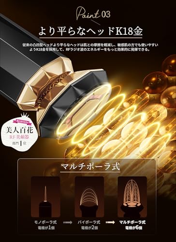 [Dispositivo de Beleza Facial Bijin Hyakka RF Não. 1] ANLAN RF Dispositivo de Beleza Facial Quente e Frio PRO RF EMS Íon Dispositivo de Beleza Facial Lift Care Músculo Facial Ca