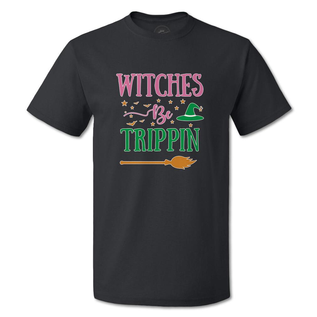 Funny Graphic T Shirts Halloween Witches Be Tripping Cotton Casper Top Custom XXL