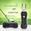 Spring-Loaded Golf Divot Repair Tool with Detachable Magnetic Marker