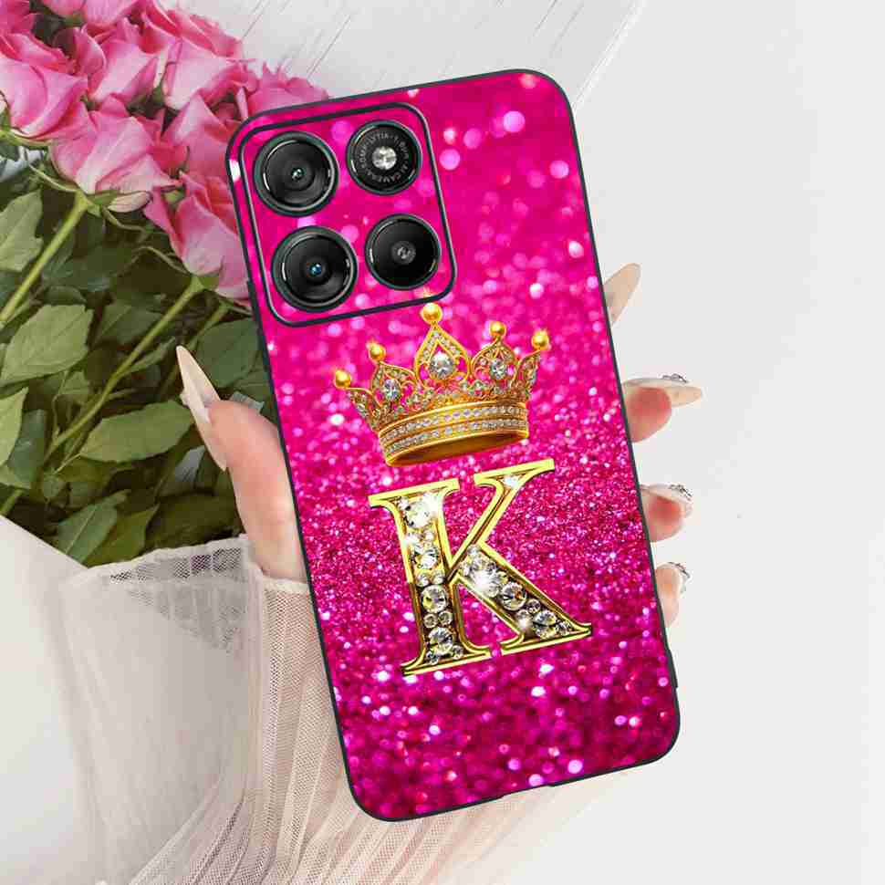 For Motorola Moto G67 Power Case Couple 26 Letters Cover Soft Silicone Phone Cases For Moto G 67 G67 Power Bumper