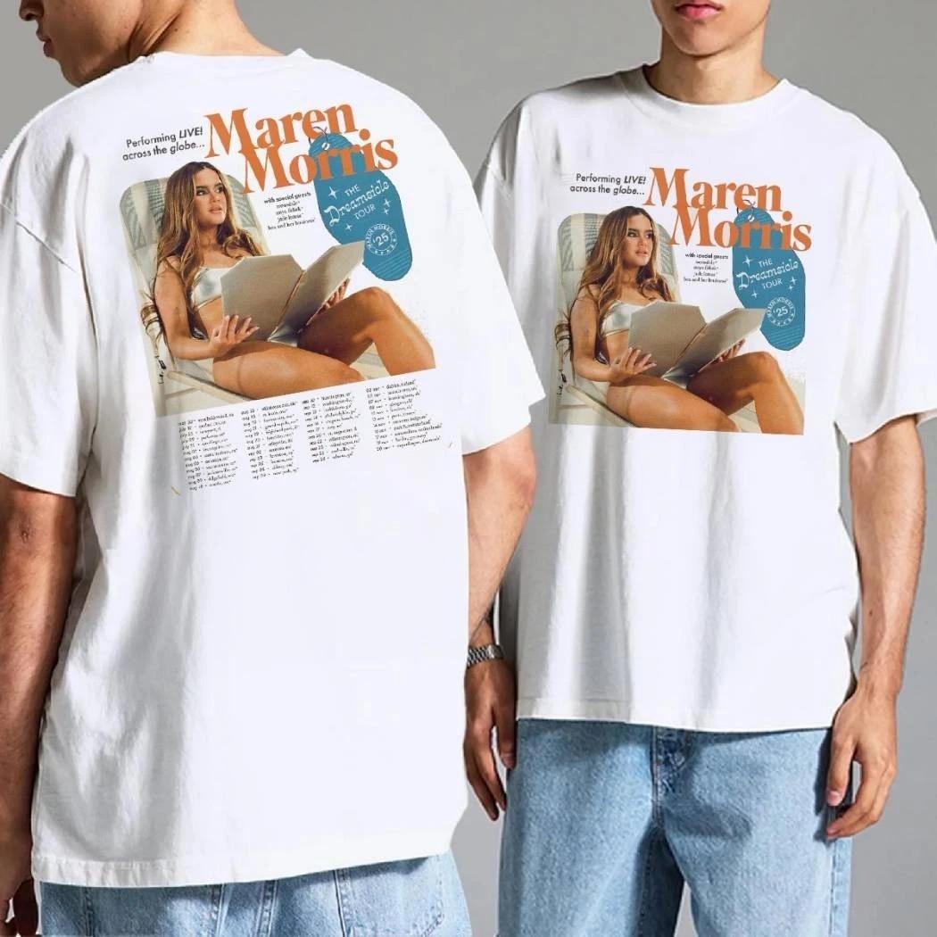 Maren Morris The Dreamsicle Tour 2026 Double Sided Unisex T-shirt XXXL