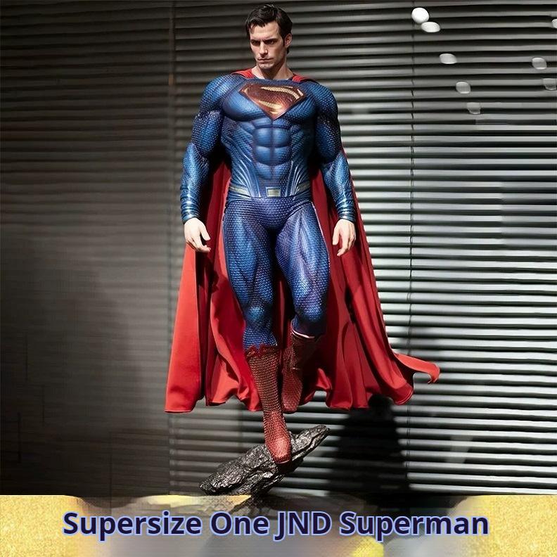 

50cm Hot Sales Dc Justice League Superman Cold Cast Resin Statue - Museum Grade Gk Figure Hand Painted Collectible Model Gift 50cm