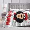 Kawaii Mafaldas Blankets Anime Cartoon Flannel Funny Soft Throw Blanket for Bedding Lounge Summer,