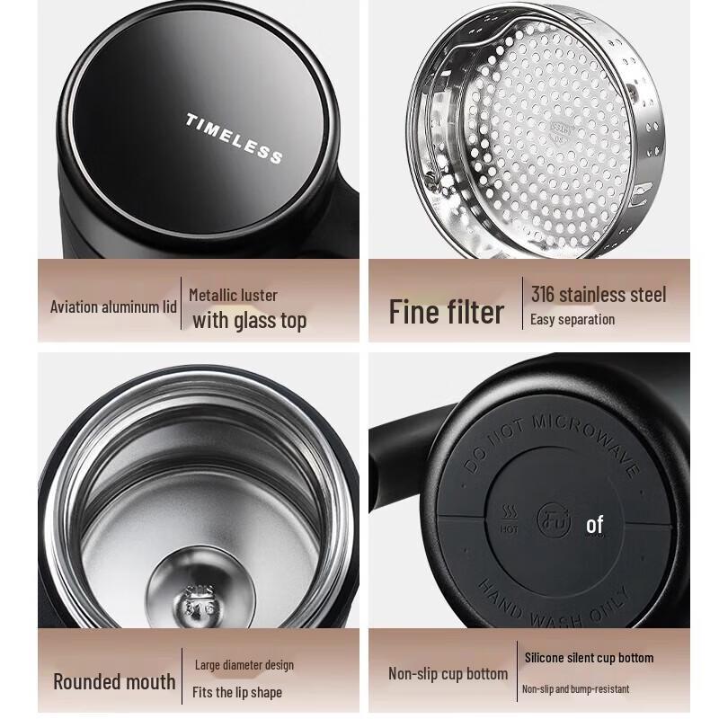 Fuguang FU+ 316 Stainless Steel Insulated Tea Mug