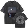 Kiss All The Time Disco Occasionally  Album Vintage Washed Tshirt Men Women Clothing Fashion Hip Hop Short Sleeves T Shirts