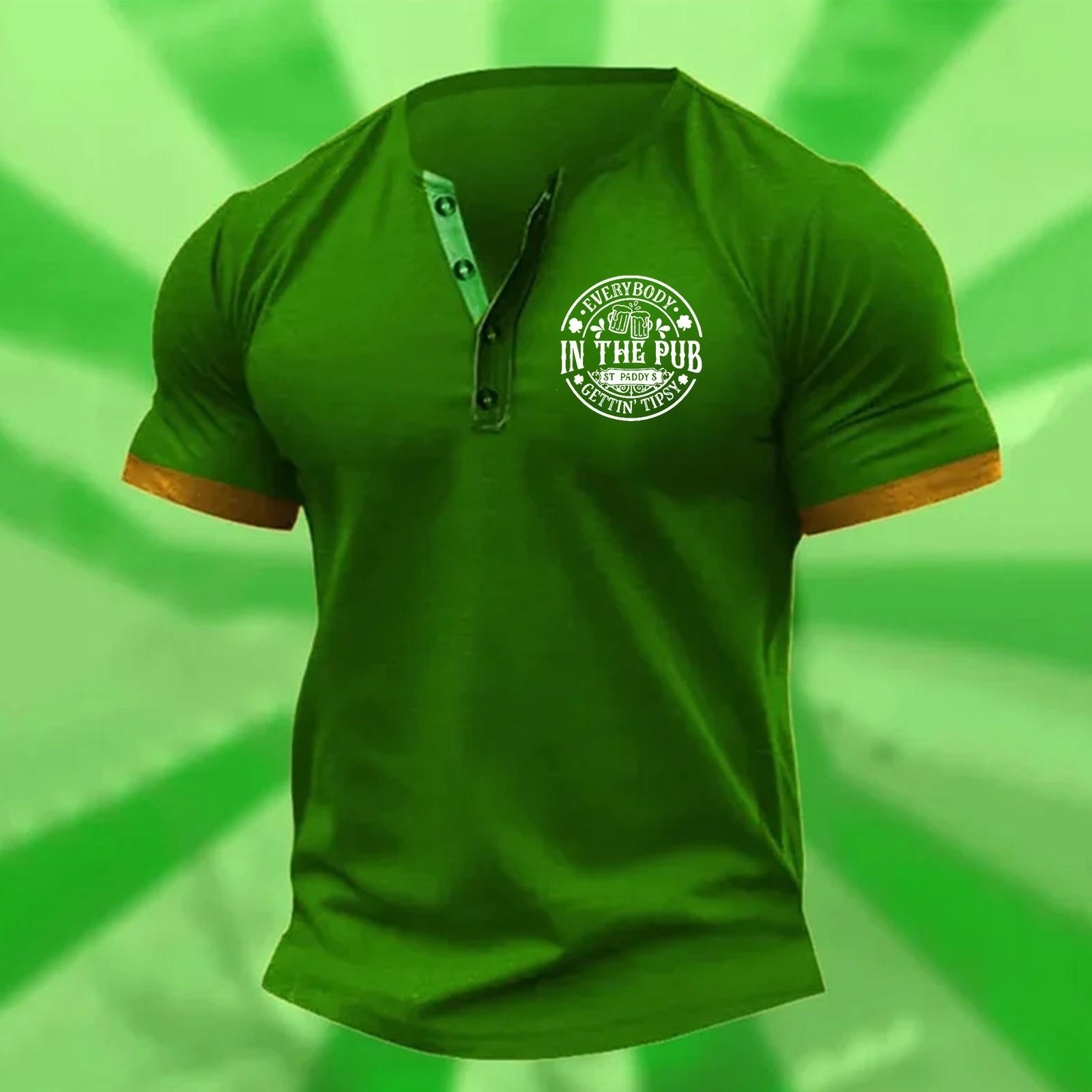 

Мужская мода повседневная рубашка с воротником-молнией и длинными рукавами C Lover St. Пуловер с принтом Патрика XL белый