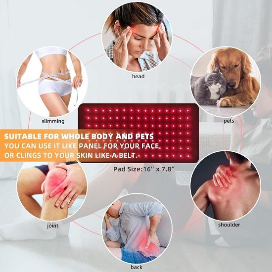 Red Light Therapy 120 Lights 3-in 1