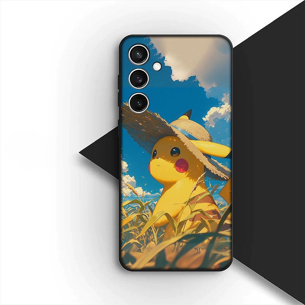 Phone Cover for Motorola Moto G22 G23 G32 G53 G60 G72 G64 G20 G8 G9 Plus Power E13 E20 E32 Case Gengar P-Pokemons GO P-Pikachus