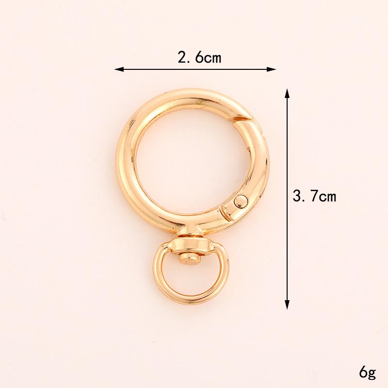 Yi Lian Schmuck Zinklegierung Herzplatte Schlüsselanhänger mit Karabinerverschluss