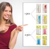 Pen-shaped Chalk Wheel Erasable Fabric Chalk Tailor Chalk Sewings Chalk Fabric Chalk Marker Crafting Tool for Leather