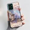 Custodia Nera Per Nokia HMD Pulse Pro/ HMD Pulse/HMD Pulse Plus Antigraffio Morbida Gelatina Custodia Gatto Nero Su Nuvole Rosa