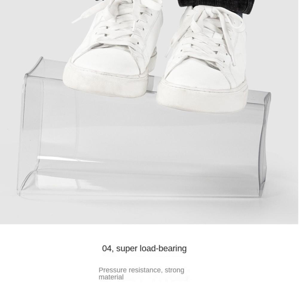 Plastic Transparent Vase Unbreakable Box Planter Creative Desktop Organization  Home Decoration