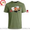 Funny Design Sleepwalking Sushi Sred Doublet Unisex Fashion Trendy Casual Clothing Stylish Tops Tee Shirt Leisure Tshirt Unisexs