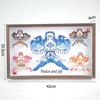 Exquisite Weifang Traditional Kite Wooden Frame Gift Set: Five Handcrafted Ornaments