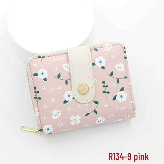 Japanese Cute Kitten Women's Wallet: Short Student Card Holder & Zipper Coin Purse