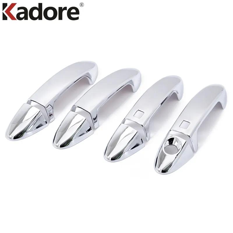 Door Handle Cover Trim For Ford Ecosport 2013 2014 2015 2016 Chrome Car Side Door Handles Catch Cap Frame Overlay Accessories