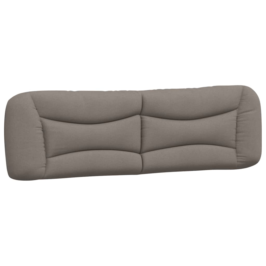 Vidaxl Poduszka Na Wezgłowie, Kolor Taupe, 180 Cm, Tkanina