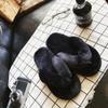 Autumn Winter Women Home Slippers Fashion Soft Furry Flats Slippers Faux Fur Women Warm Shoes Indoor Female Flip Flops WSH3747
