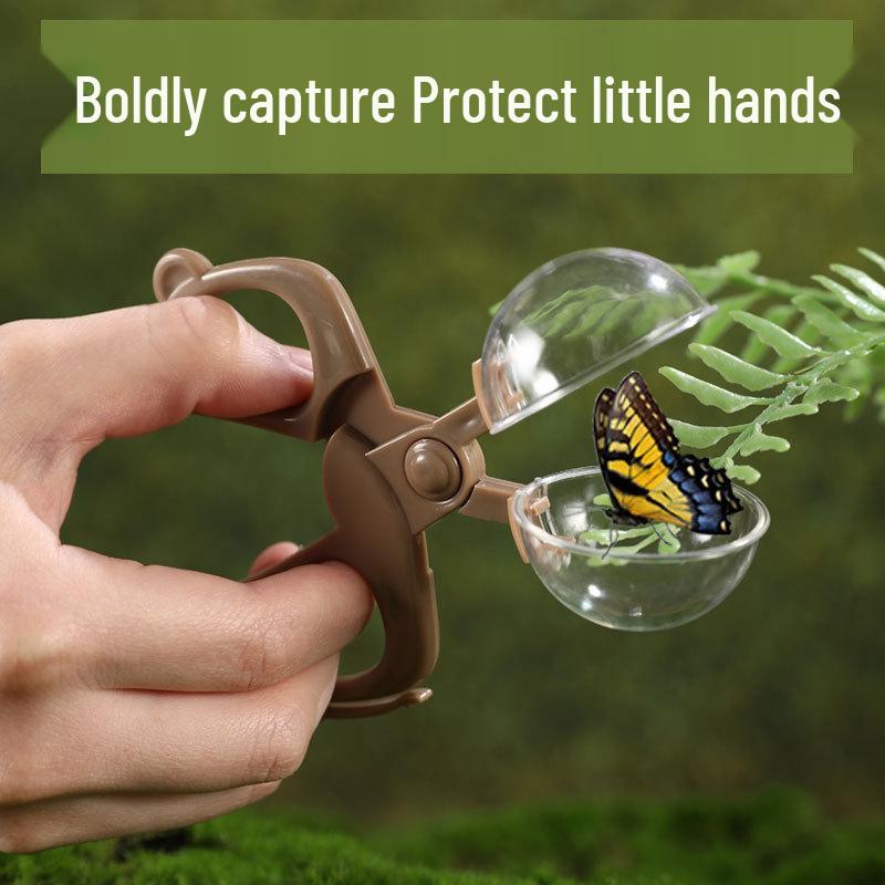 Children's Outdoor Exploration Bug Catching Kit with Net and Observation Box