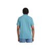 Timberland Solid Color Breathable Short Sleeve Polo Shirt Men tops Storm-Blue A62T5-DV7