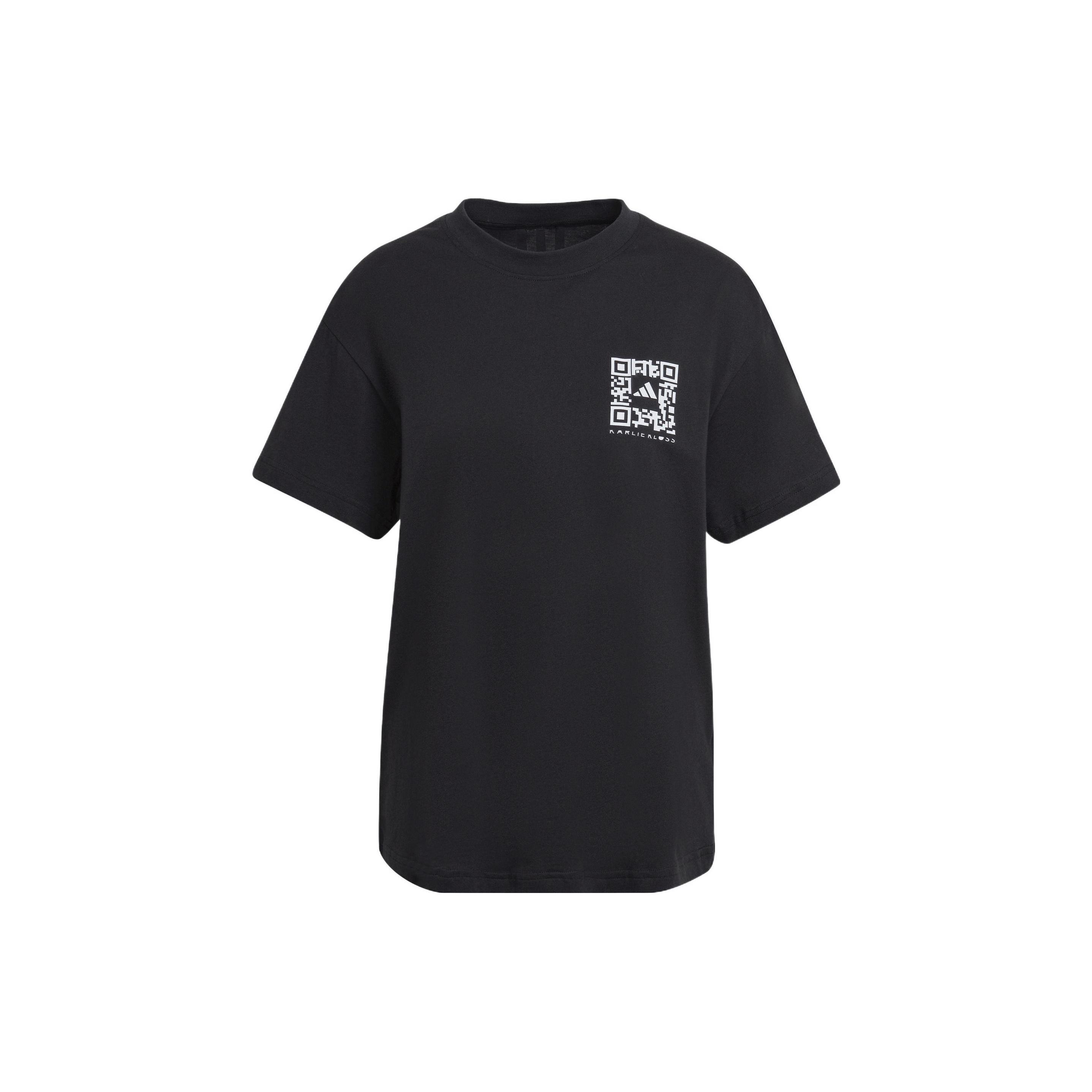 (WMNS) adidas x Karlie Kloss Crop T-Shirt Asia Sizing  Black  Women s HB1438 S