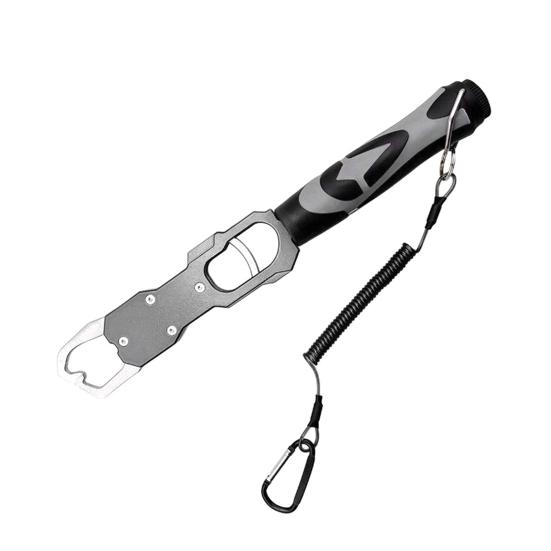 Heavy-Duty Fish Gripper with Scale Ergonomic Handle 360-Degree Rotatable Fishing Pliers Gripper Multifunctional Fish Grips Clamp