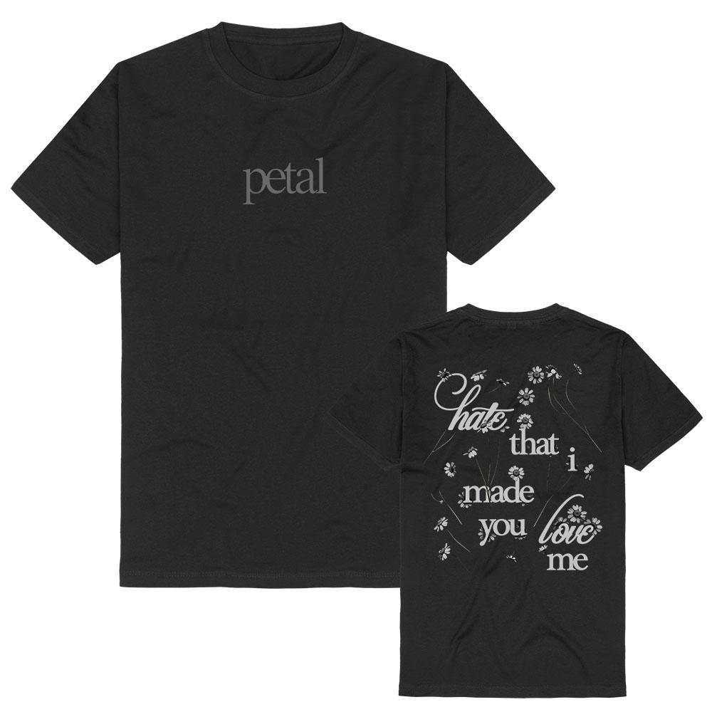 Hate That I Made You Love Me Tee Ariana Grande Petal Album Design Tshirt Summer Short Sleeve Loose Unisex Unisex Graphic Shirts M