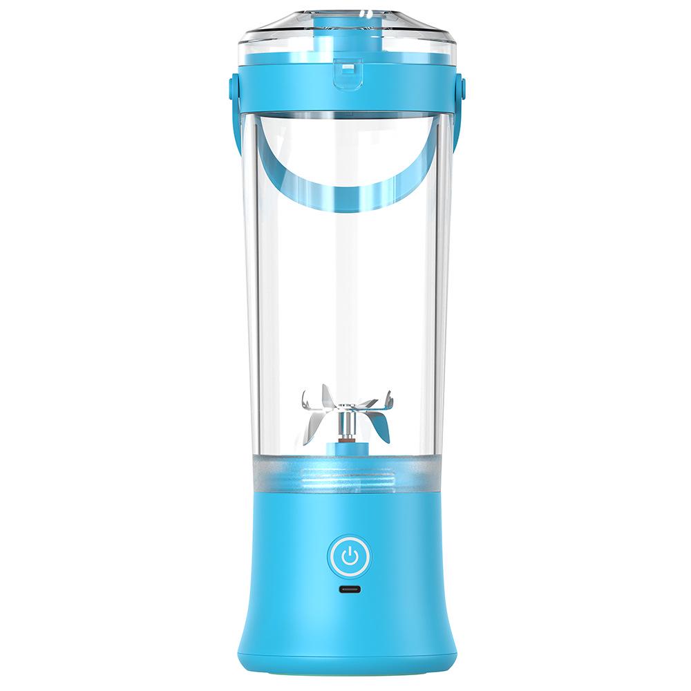 

Портативная перезаряжаемая водонепроницаемая соковыжималка большой емкости синий