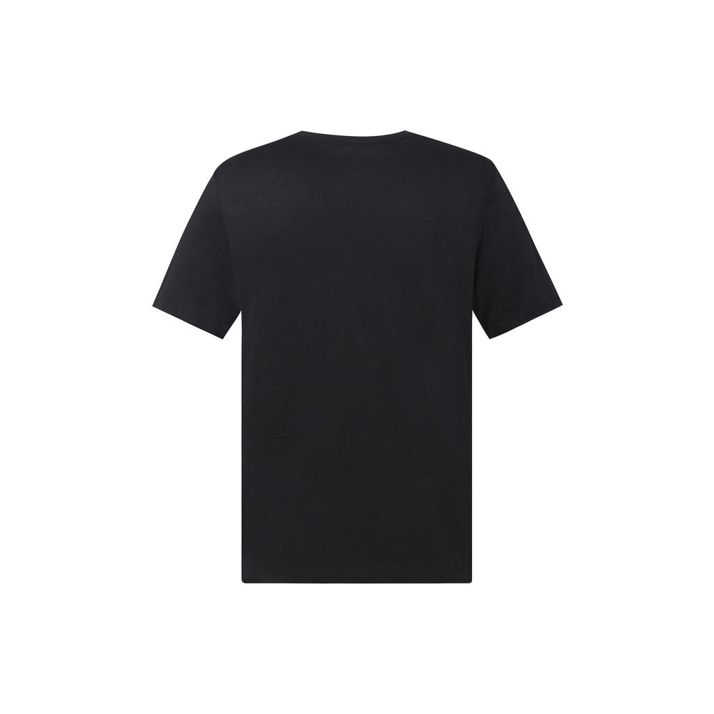 Air Jordan Brand Ss Tee Black Reflective Logo Printing Short Sleeve Men's CU1684-010