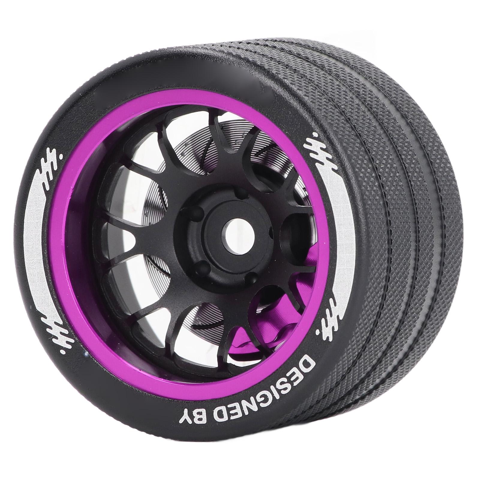 

RC Hand Wheel Aluminum Alloy Lightweight Impact Resistance Remote Control Handwheel for FLYSKY Purple фіолетовий