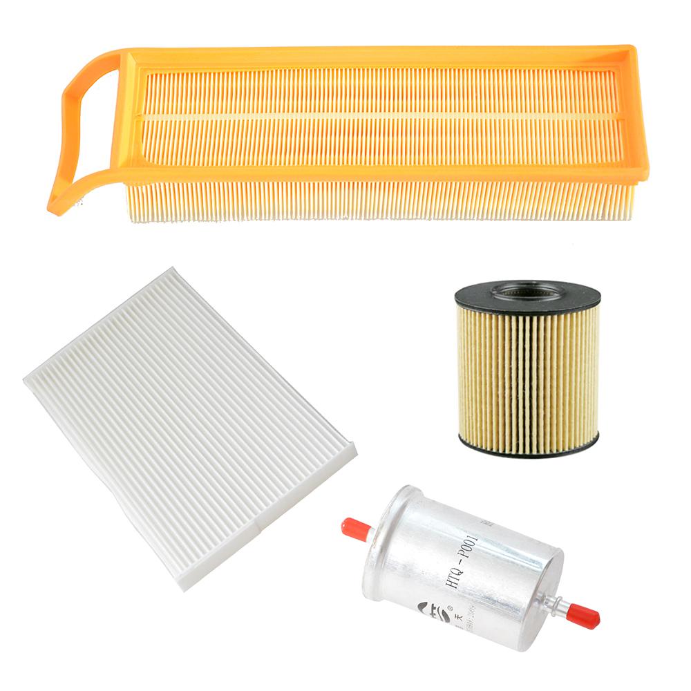 

Oil Fuel Cabin Air Filter 4Pcs/Set For Peugeot (DF-PSA) 301 1.6 2013- Citroen C3-XR Elysee 1444VH 9658988480 1567C6 1610706580 1 SET (4PCS)