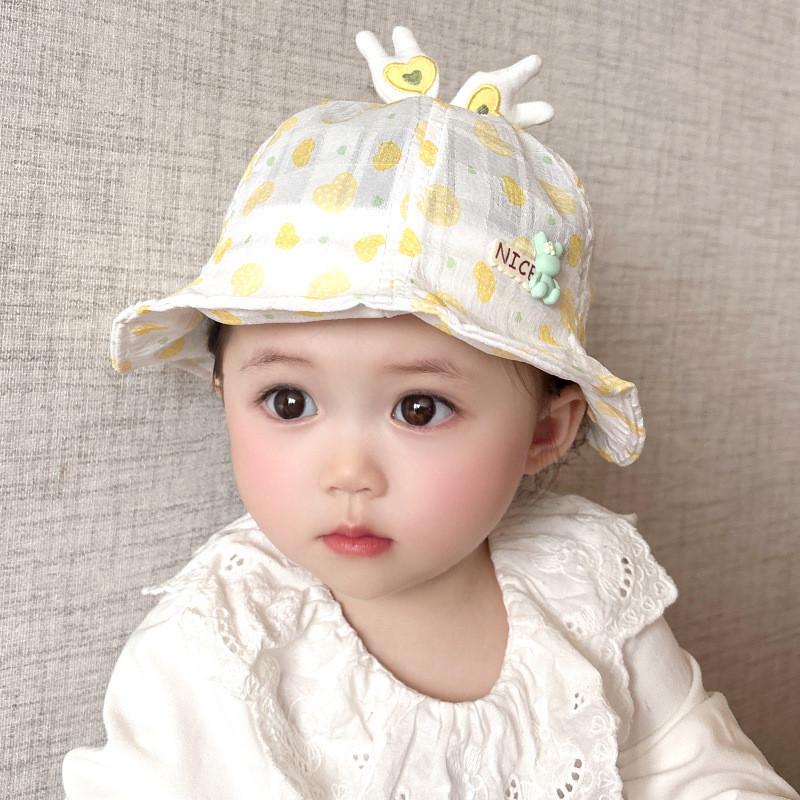 Baby Sun Hat Spring Summer Thin Cute Lovely Fisherman Hat For Boys Girls Infants Toddlers