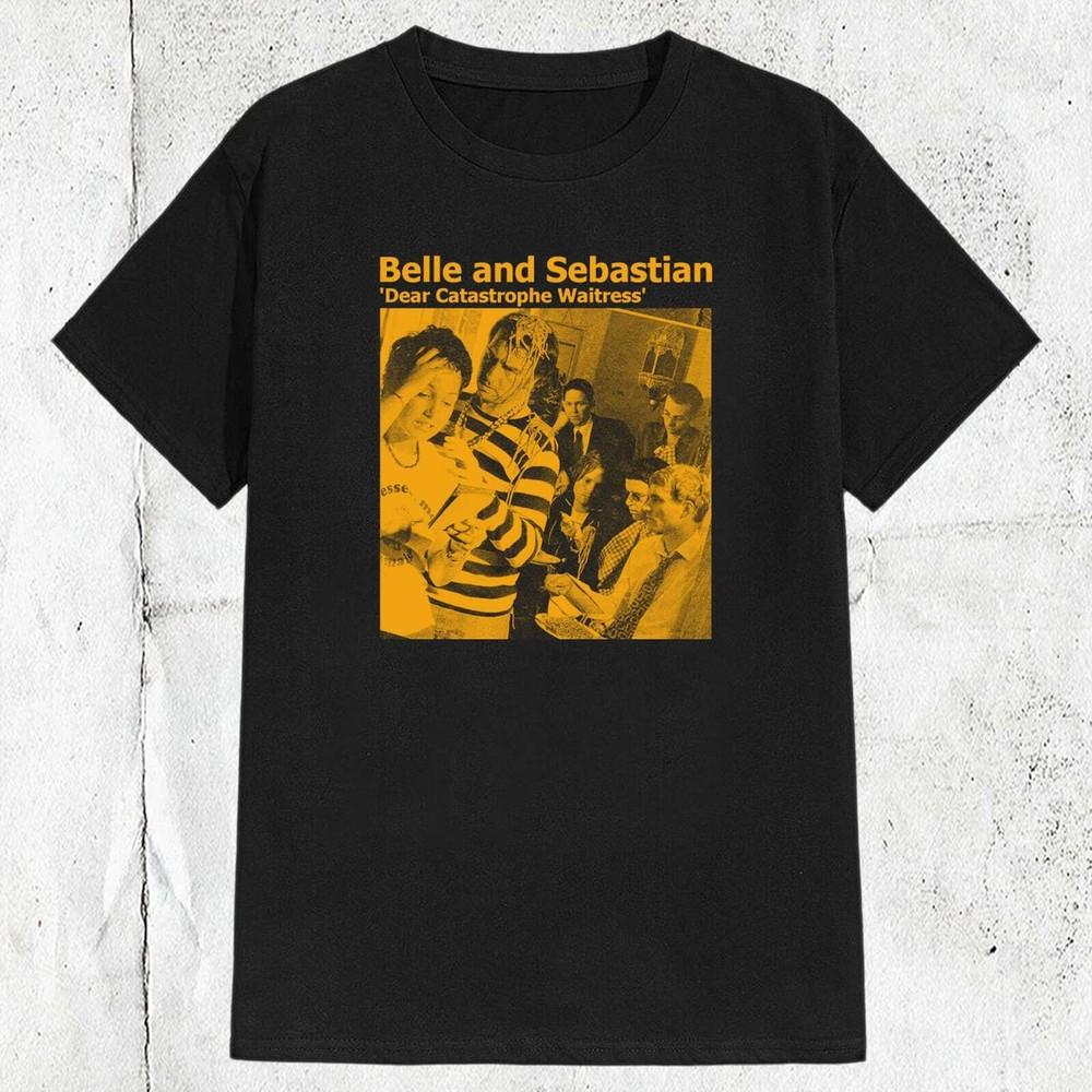 Vintage 80s 90s Belle and Sebastian Band Britpop Tshirt Unisex T-Shirt XXXXL