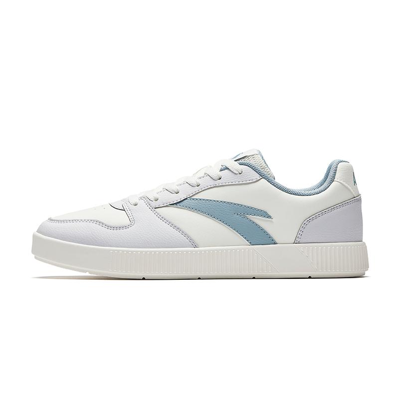 Anta Casual Sports Urban Commuting Trendy Versatile Training Non-Slip Durable Skate Shoes Men Sneakers Ivory-White Sand-Gray Light-Blue 912538042-6