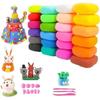 Eclet (Pack Of 12) Air Dry Clay, Colorful Children Soft Clay, Creative Art Crafts, Gifts For Kids-Multi Color. Non-Toxic
